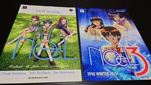 Noel　～La neige～　ノエル　ラ ・ネージュ&Noel３　ノエル３ パンフレット　パイオニアブース試供品　Noel　ノエル　チラシ　PS1 