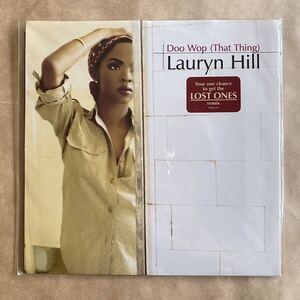 Lauryn Hill Doo Wop(That Thing) EP 7inch 新品未開封 レア 1998年 US オリジナル　LOST ONES remix 78868-S1 fugees ローリン・ヒル