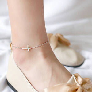 【新品】DAN-24 アンクレット シルバー925 Silver925 anklet ジュエリー ootd code コーデペア 重ね付け SILVER GOLD シルバーアクセ 5/25