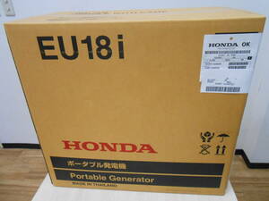 27528 新品 未使用 未開封 HONDA ホンダ ポータブル発電機 EU18i Portable Generater インバータ発電機 保証書有