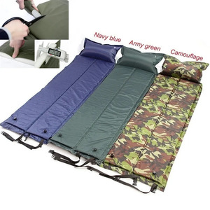 目玉 キャンプ アウトドア ピクニック マット クッション ベッド 自己膨張式 ピクニックマット 自動インフレータブル 枕