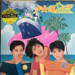 【LPレコード】 少女隊 フラミンゴIsland カラーレコード 