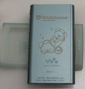 ◇SONY◆WALKMAN◆NV-A55 限定 リラックマver.◇USED ソニー ウォークマン 40周年記念 Rilakkuma music de relax! 16GB Bluetooth 希少