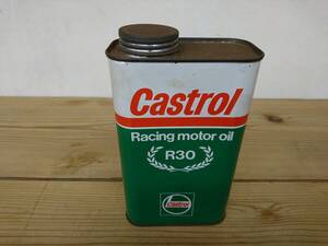 【未開封品】Castrol　カストロール　R30　2サイクルオイル　混合専用　植物油　当時の甘い匂い　目立った凹みなし