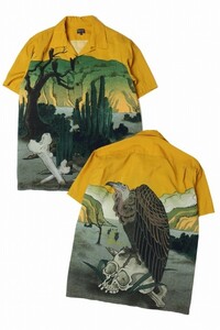 RED TAiL レッドテイル/ViSE/RKK-420/22 VULTURES S/S Shirt(Yellow)サイズL 新品、税込価格、送料無料、