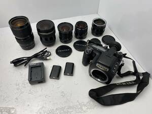 11/17★PENTAX 645Z★ペンタックス 中判 デジタルカメラ レンズもセットで【中古/現状品/通電確認OK/動作未確認】