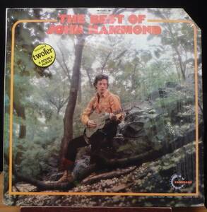 【WB225】JOHN HAMMOND 「The Best Of John Hammond」(2LP), 86 US Comp./Reissueシュリンク　★カントリ・ブルース/デルタ・ブルース