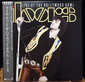 【SS004】THE DOORS 「Live At The Hollywood Bowl」, 87 JPN(帯) 初回盤/見本盤　★サンフランシスコ・サイケ/ブルース・ロック