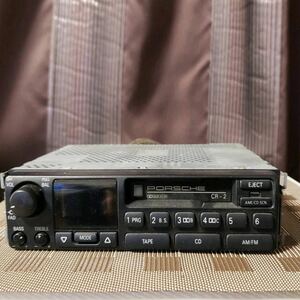 ポルシェ純正オーディオCR-2ヘッドユニット カセット ラジオAM FM CDチェンジャー コントロール911 930 964 993