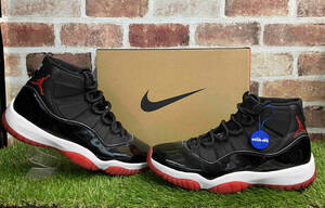 NIKE/ナイキ/AIR JORDAN 11 RETRO/エアジョーダン 11 レトロ/BRED/ブレッド/378037-061/27cm/us9