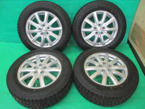 ☆2021年製☆GOODYEAR ICENAVI 7 195/65R15 raurion【15×6J+45 5H-100】埼玉県発 現物確認OK♪4本set プリウス カローラスポーツ など