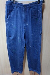 JAPAN BLUE JEANS　ペンキ加工　ペインターパンツ　Mサイズ