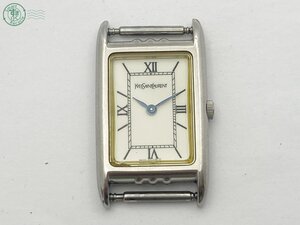 AL0607356　◇ Yves Saint Laurent イヴ・サンローラン YSL 5420-F46878 TA QUARTZ クォーツ スクエア アナログ 腕時計 中古 フェイスのみ