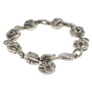 CHROME HEARTS クロムハーツ NO2 CELTIC BALL/#2ケルティックボール シルバーブレスレット