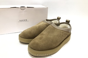 経堂) SUICOKE スイコック 未使用 ムートンサボ スリッポン レディース 25cm ドゥーズィエムクラス扱 定価￥26,400-