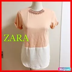 【匿名配送】 ZARA 半袖 可愛いブラウス✨