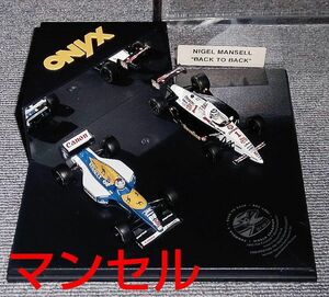 送料込み ONYX 1/43 マンセル セット ウイリアムズ ルノーFW14B 1992 ニューマン ハース FORD T93 1993 WILLIAMS NEWMAN INDY F1 インディ