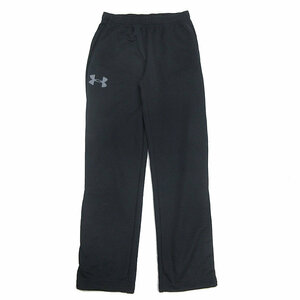 G■アンダーアーマー/UNDER ARMOUR バスケットボールスウェットパンツ/裾ボタ MBK1465【MD】黒/men