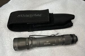 Surefire Aviator A2 ケース付き シュアファイア ホワイトLED 