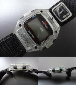 ▽▼SHARK FREE STYLE 500 FEET シャーク フリースタイル デジタル 腕時計 ジャンク
