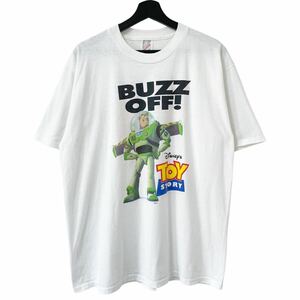 ■激レア■90s USA製 TOY STORY BUZZ MOVIE Tシャツ XL トイストーリー バズ ライトイヤー 映画 disney ディズニー ピクサー ビンテージ