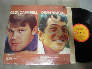 【US盤LP】「GLEN CAMPBELL/DEAN MARTIN」Capitol