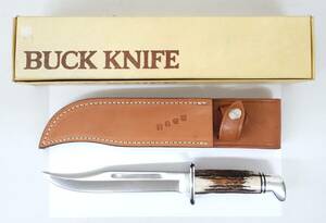 レトロコレクション　当時物 ＊BUCK KNIVES バック　 ＊GENERAL / STAG 　 高級アウトドアナイフ　 ＊MODEL NO.120 ＊MADE IN USA 米国製