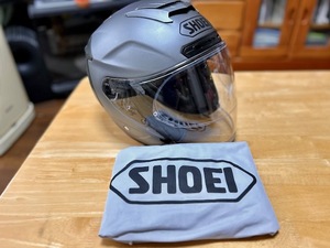 程度上 2021年製 SHOEI ショウエイ J-FORCE4 マットディープグレー Lサイズ ジェットヘルメット