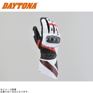 DAYTONA デイトナ 22525 HBG-068 AWスポーツロンググローブ ブラック/ホワイト/レッド サイズ:M