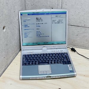 【ジャンク】NEC Lavie C LC600J/5 PC-LC600J54DR PentiumIII 600MHz 64MB HDD欠品 OS無し 14.1インチ 本体のみ