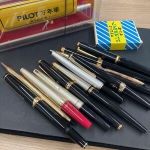 1円から！14k18k多数PILOT パイロット 万年筆 モンブラン パーカー などおまとめ！57