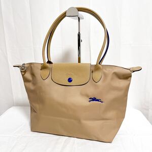 和560★ LONGCHAMP ロンシャン LE PLIAGE SHOPPING トートバッグ 肩掛けバッグ ベージュ レディース