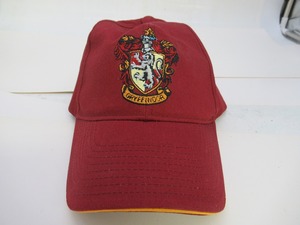 AN348★ハリーポッター/HarryPotter グリフィンドール キャップ 未使用品 個人の長期保管品 ハーマイオニー ロン