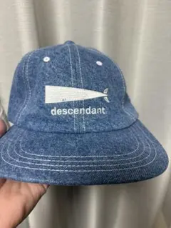 DESCENDANT CACHALOT 6PANELデニムCAP キャップ