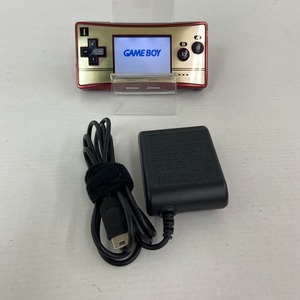 04wy0416▲【1円～】GameBoy micro 本体のみ 外箱無し/ 動作確認済み ゲームボーイミクロ / 任天堂 携帯型ゲーム GBA 中古品