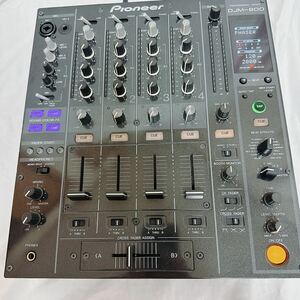 Pioneer DJミキサー DJM-800 動作品　美品　ACケーブル付き
