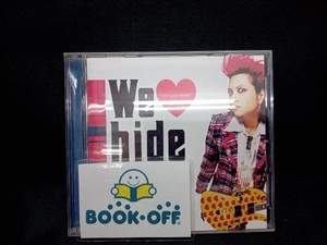 hide CD We Love hide~The Best in The World~(通常盤初回プレススペシャルプライス盤)