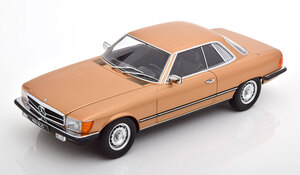 KK scale 1/18 Mercedes Benz 450 SLC C107 1973　ゴールド　ダイキャスト製　メルセデス　ベンツ