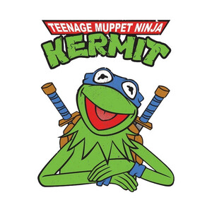 【Tシャツ】　『Ninja Kermit』　タートルズ　カーミット　S／M／L／XL