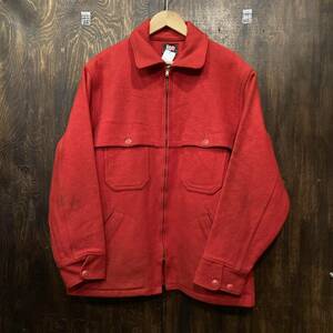 USA古着 Woolrich 50s ビンテージ ウールジャケット talonジップ アメリカ古着 ウールリッチ ビンテージ古着