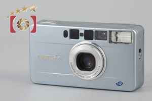 【中古】FUJIFILM 富士フイルム NATURA S アクア コンパクトフィルムカメラ