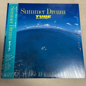 【帯付シュリンク付】TUBE SUMMER DREAM チューブ サマードリーム / LP レコード / 28AH2187 / ライナー有 / 和モノ 和ロック/