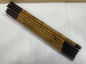 RM8616 竹竿 竿田 釣り具 和竿 現状品 0716