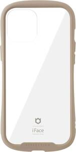 iFace Reflection iPhone 12 Pro Max ケース クリア 強化ガラス (ベージュ)【アイフォン12pr