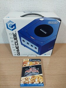 任天堂　Nintendo　GC　GAMECUBE　ゲームキューブ本体　バイオレット+ソフト大乱闘スマッシュブラザーズDX