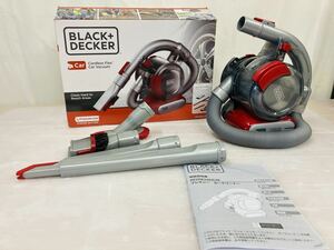 k7 必見! BLACK+DECKER HFVAB320JC48 フレキシー カークリーナー コードレス クリーナー 動作未確認為ジャンク品扱い 