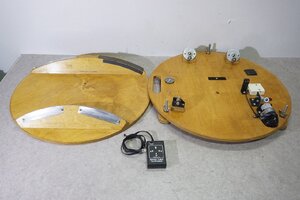 [SK][K4825817] ROUND TABLE PLATFORMS 望遠鏡 架台パーツ 天体望遠鏡 コントローラー付き [現状品]