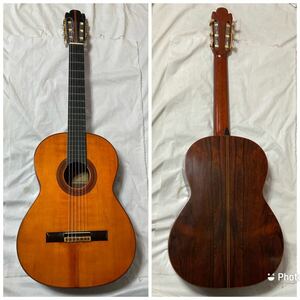 SAKAZO NAKADE LUTHIER no.1000G anno1972 クラシックギター 中出阪蔵