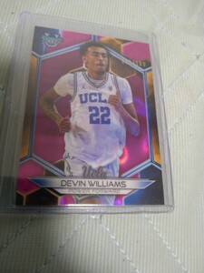 2023-24 Bowman best university yellow REFRACTOR DEVIN WILLIAMS 053/100 100枚限定 UCLA