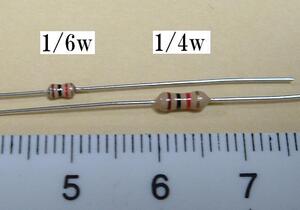 ☆☆　カーボン抵抗 １／４ｗ　同値１０本入りを　１０セット　☆☆